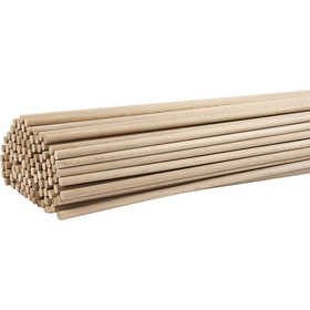 Stock, L: 60 cm, T: 8 mm, Buche - 10 Stk