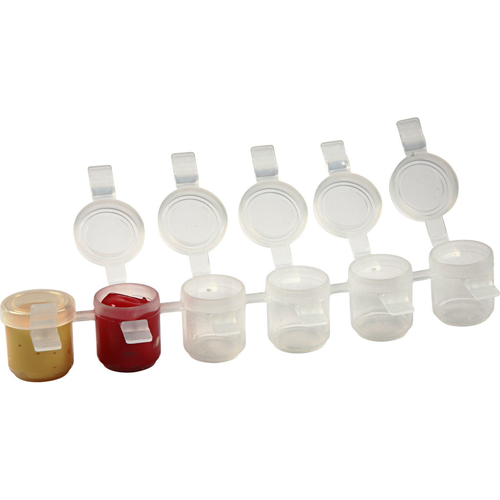 Streifen Fenster Papier Tüte Braun 200 + 50x267 mm - 500 Stk