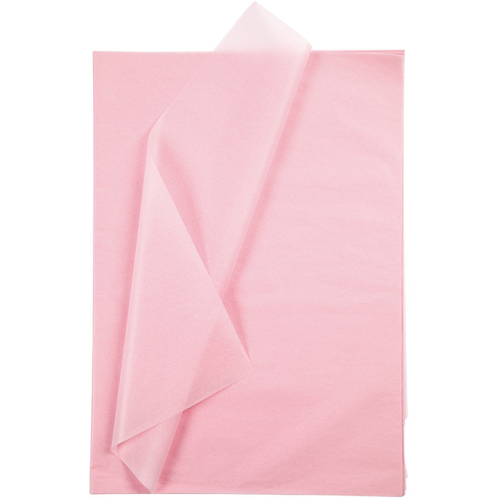 Tissue Paper, sheets 50x70 cm, 14 g, Light rose