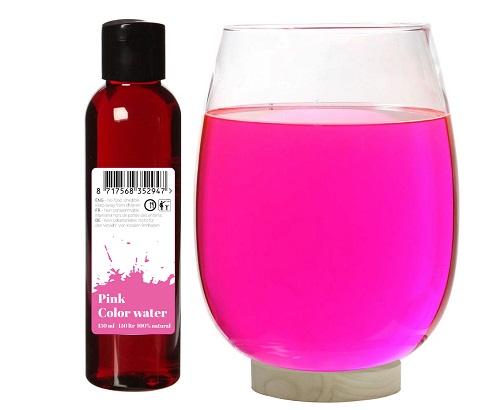 Color dye for water Pink