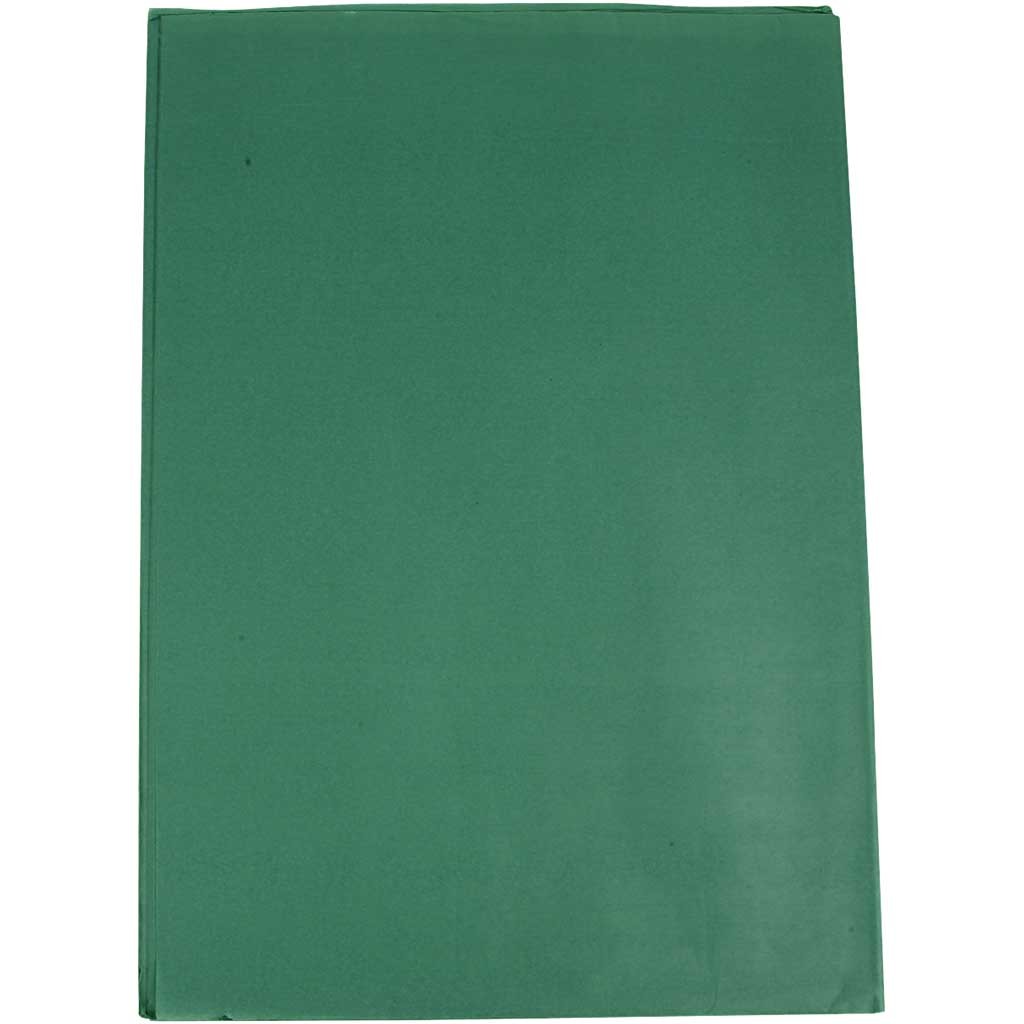 Seidenpapier, Blatt 50x70 cm, 14 g, Grün, 25Bl.