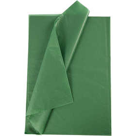 Seidenpapier, Blatt 50x70 cm, 14 g, Grün, 25Bl.