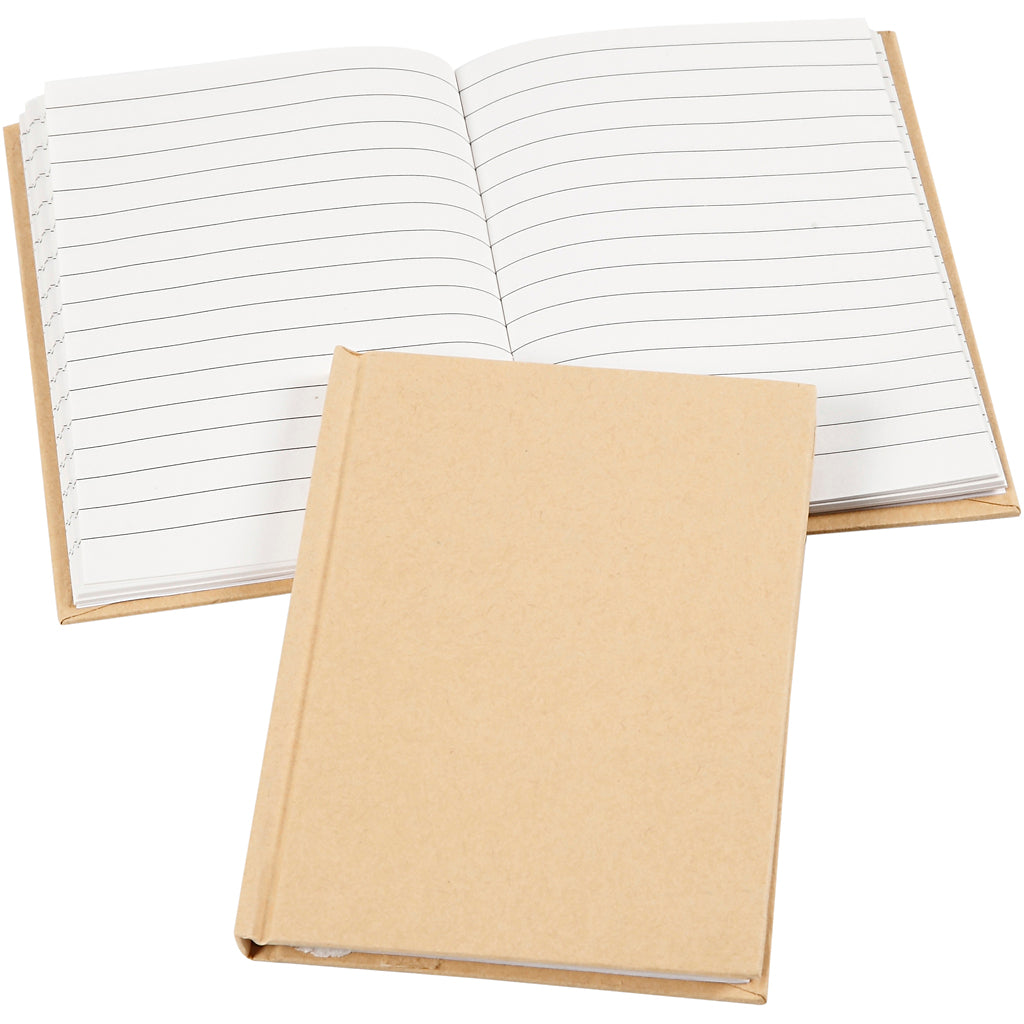 Notizbuch , Braun, A6, 60 g, 1 Stk.