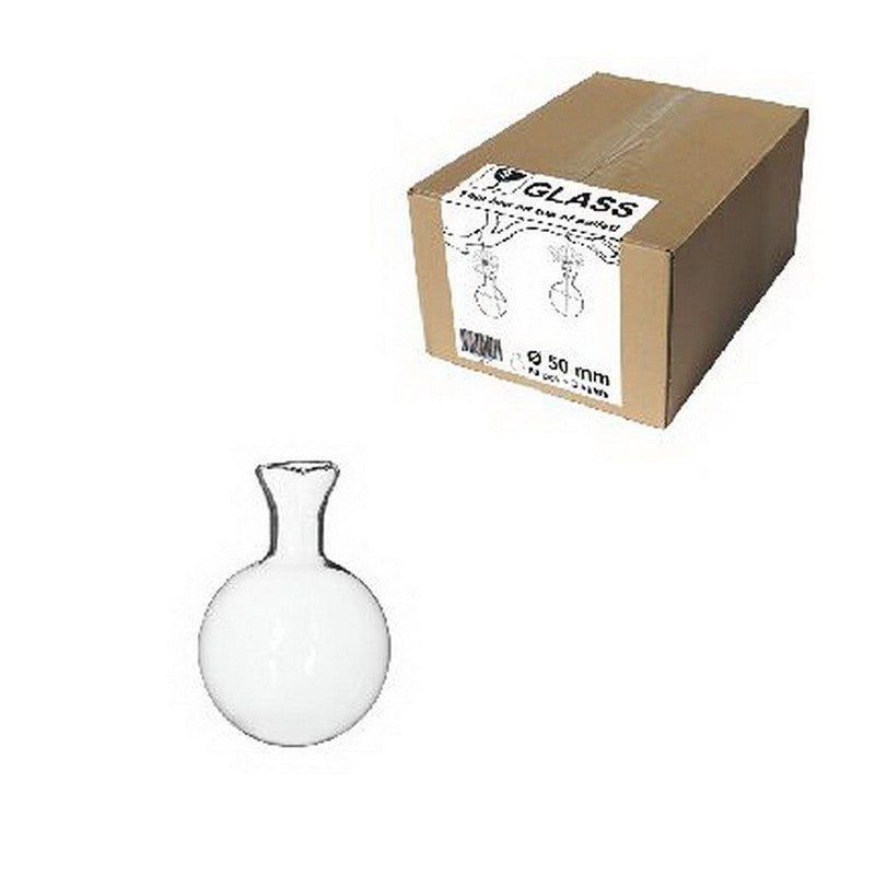 Kugelvase Ø 5 cm x 15,9 cm - 53 Stück