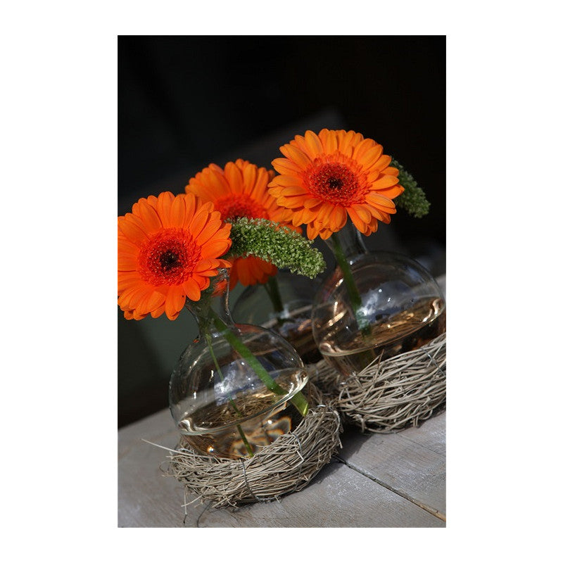 Kugelvase Ø 6,6 cm x 16 cm - 27 Stück