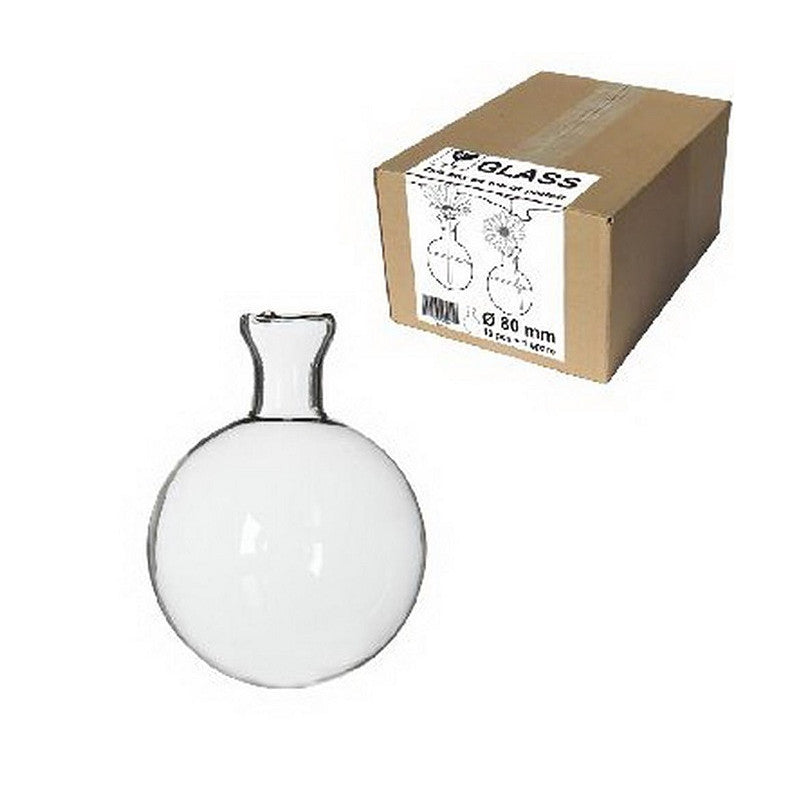 Kugelvase Ø 8 cm x 16 cm - 14 Stück