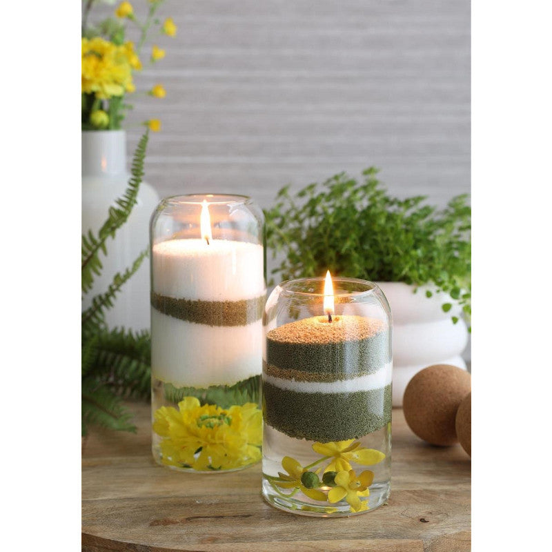 Glas-Terrarium Sienna Ø 8,5 cm, H. 19 cm - 6 Stück