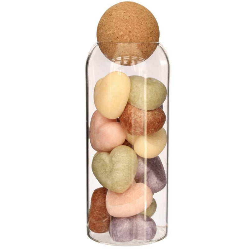 Glas-Terrarium Sienna Ø 8,5 cm, H. 24 cm - 6 Stück