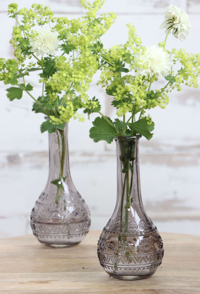 Blumenvasen Paris Ø7.5cm | H: 16cm Grau - 12 Stk