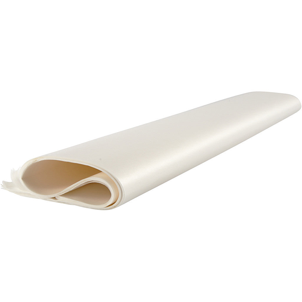 Seidenpapier, Weiß, 50x70 cm, 14 g, 25 Bl./ 1 Pck.