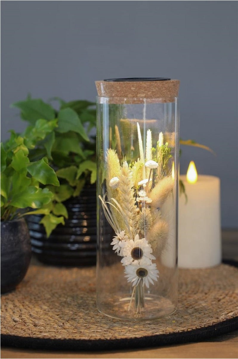 Reagenzglas Ø8 h: 18 cm m. Solar-Kork-Deckel - 1 Stk