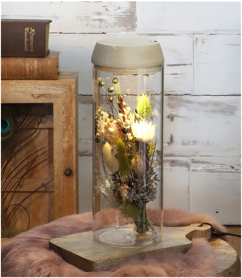 Reagenzglas Ø8 h: 23 cm m. Solar-Kork-Deckel - 1 Stk