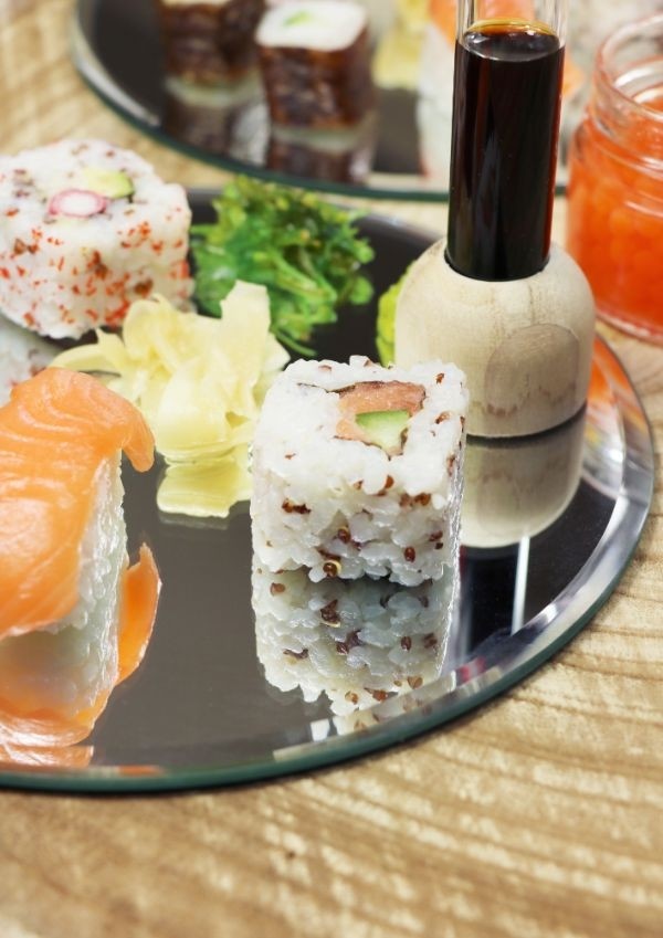 Runde Spiegelplatte Ø20cm mit Schrägkanten - 1 Stk