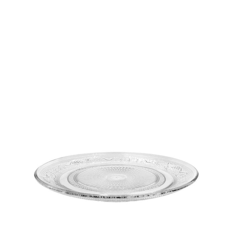 Glasplatte Tess Ø 14,5 cm, H. 2 cm, Klar - 6 Stück