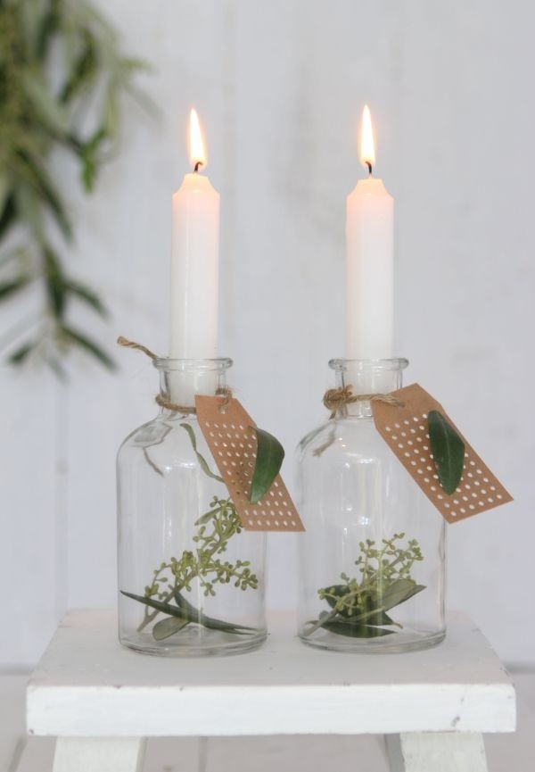 Dinner Candles White 110 mm