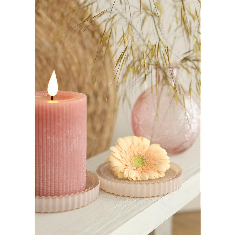 Glasschalen Kate Ø 10 cm, H. 6,5 cm, Matt-Creme, 4er-Set - 6 Stück