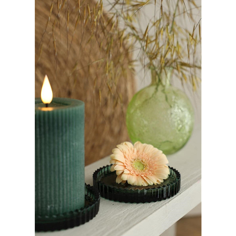Glasschalen Kate Ø 10 cm, H. 6,5 cm, Dunkelgrün, 4er-Set - 6 Stück