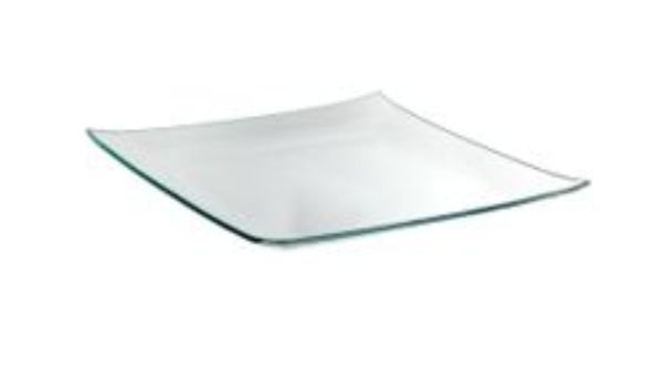 Glass Plate Square 20x20x2cm thick