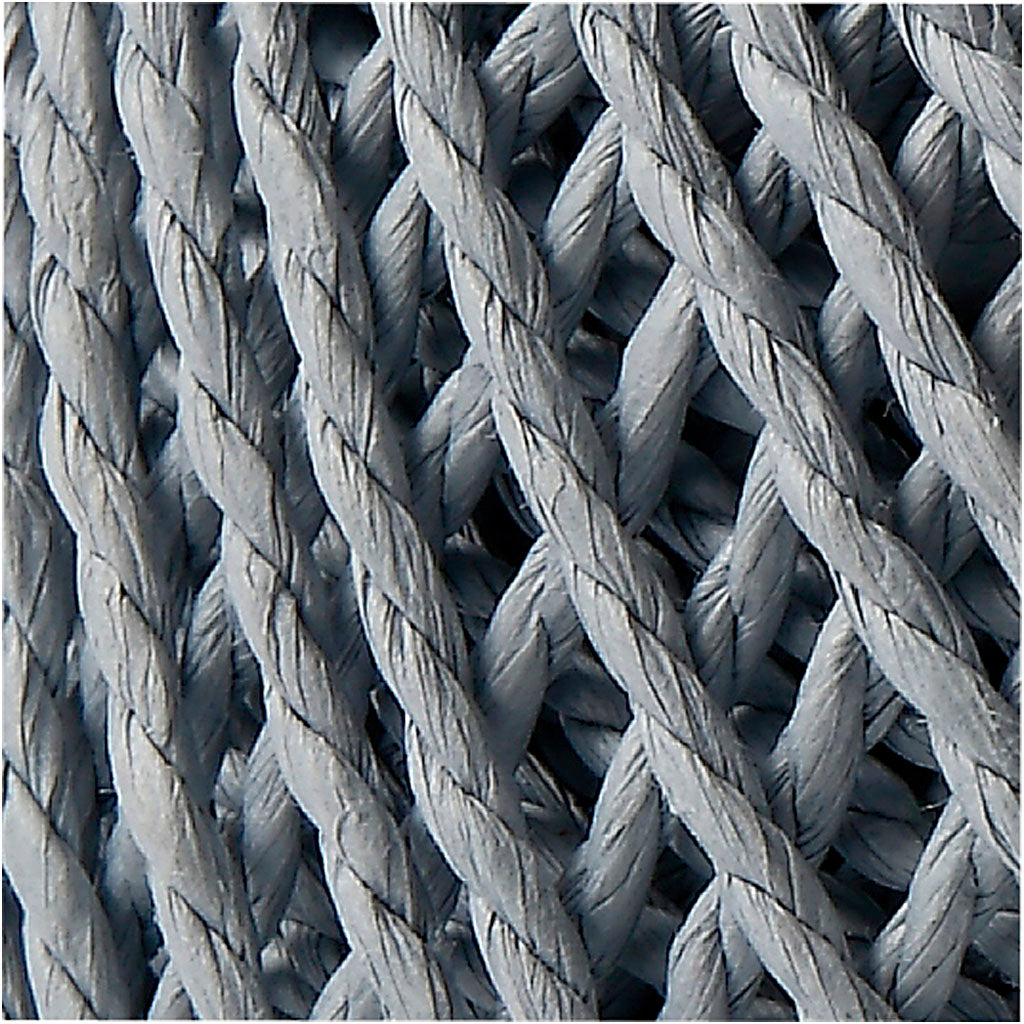 Papiergarn hellblau 2,5 - 3 mm dick - 150 gram