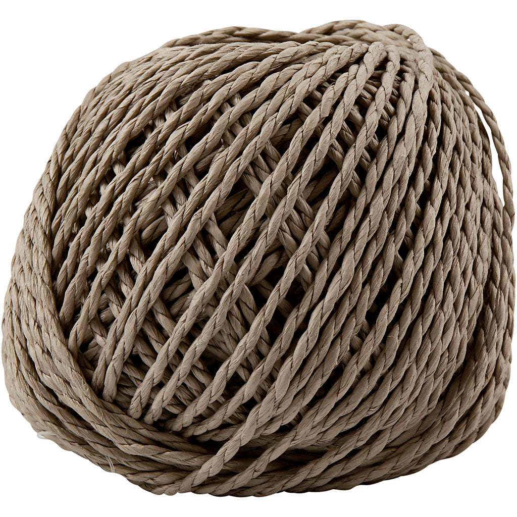 Paper Yarn Light Brown 2.5