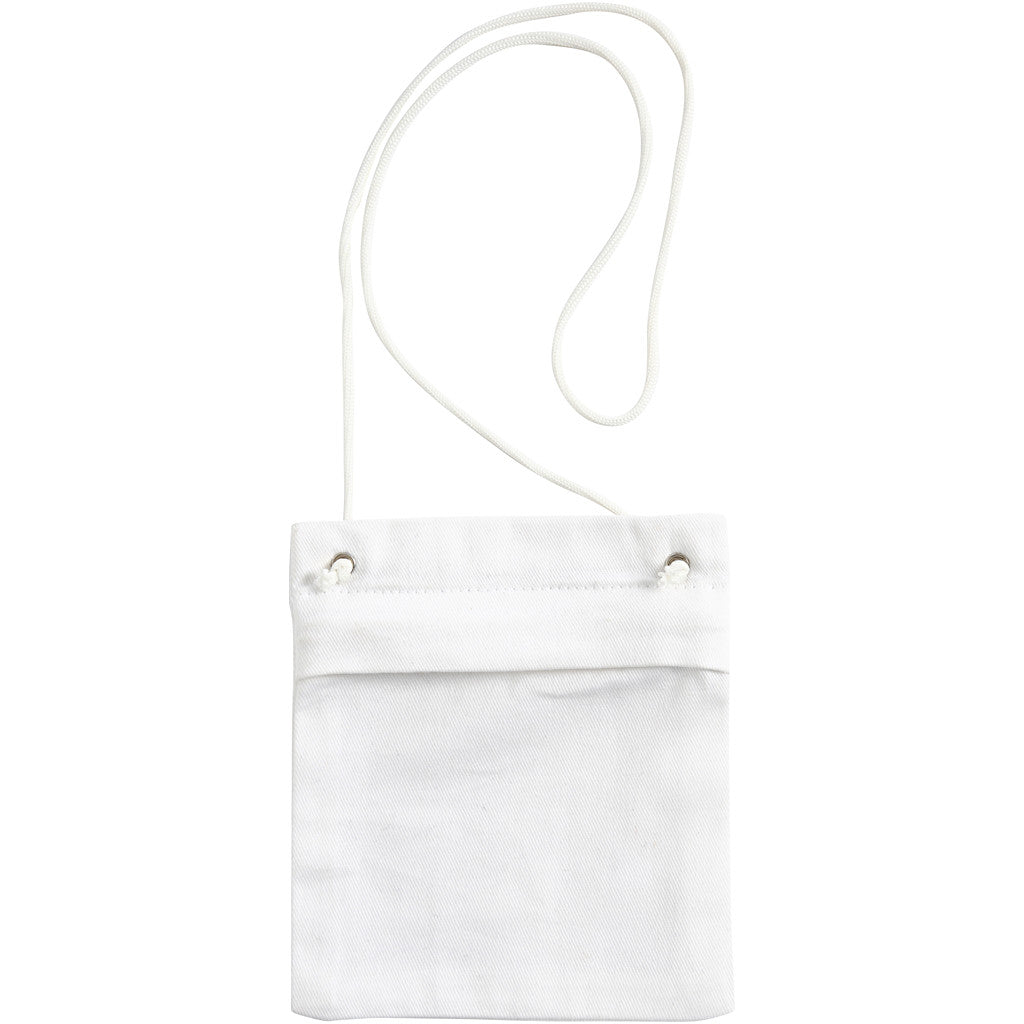 Brieftasche Weiß 13x15cm - 1 Stk