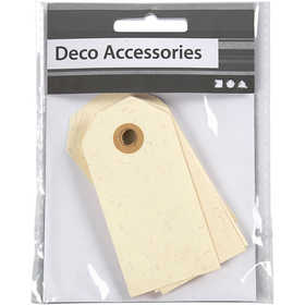 Anhängeetiketten Manilla Natürlich 40x80mm - 20 Stk