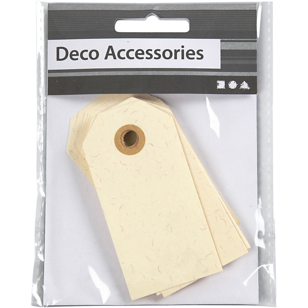 Anhängeetiketten Manilla Natürlich 40x80mm - 1.000 Stk