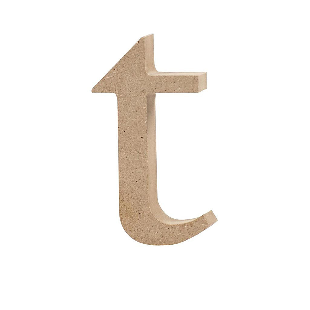 Buchstabe t, 100x20mm MDF - 1 Stk