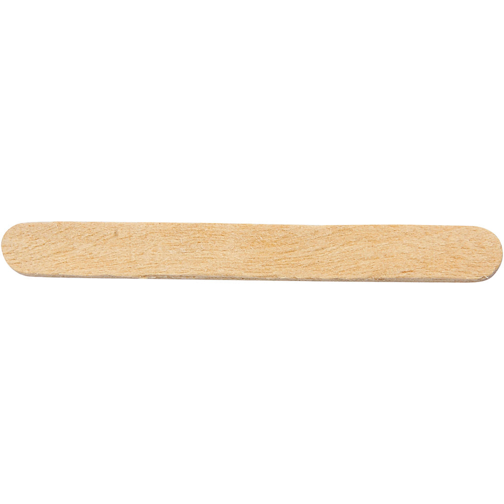 Ice Lolly Sticks, mini, L: 5.5 cm, W: 6 mm, birch