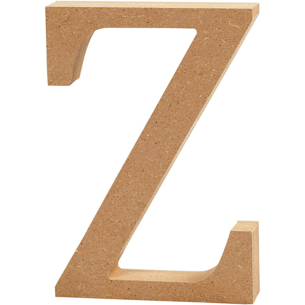 Buchstabe Z, 130x20mm MDF - 1 Stk