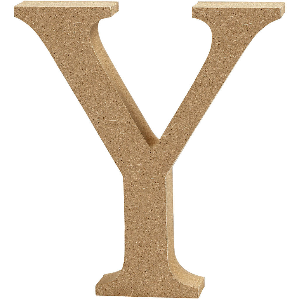 Buchstabe Y, 80x15mm, MDF - 1 Stk