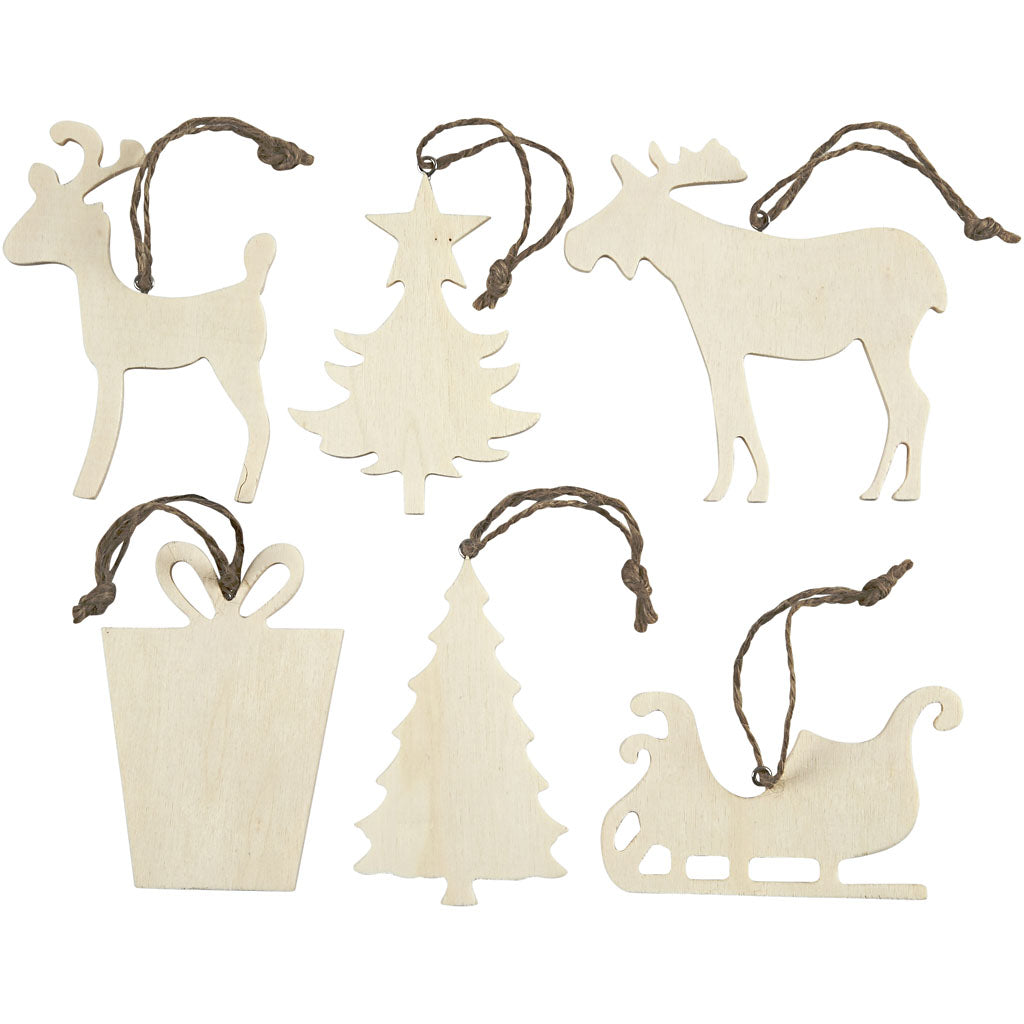 Christmas Ornaments, size 7