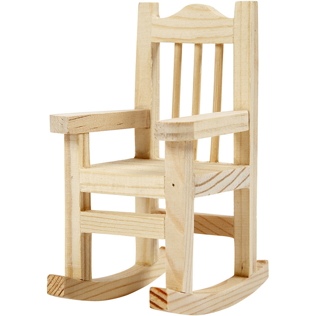 Mini-Möbel aus Sperrholz H: 5.8-10.5cm - 50 Stk