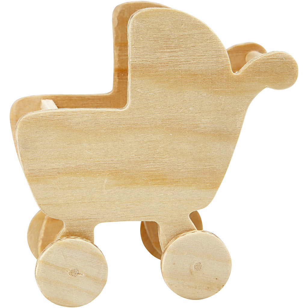 Mini-Möbel aus Sperrholz H: 5.8-10.5cm - 50 Stk