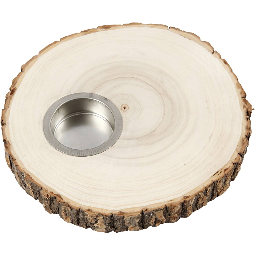 Teelichthalter, D 14-16 cm, Dicke 19 mm - 1 Stk