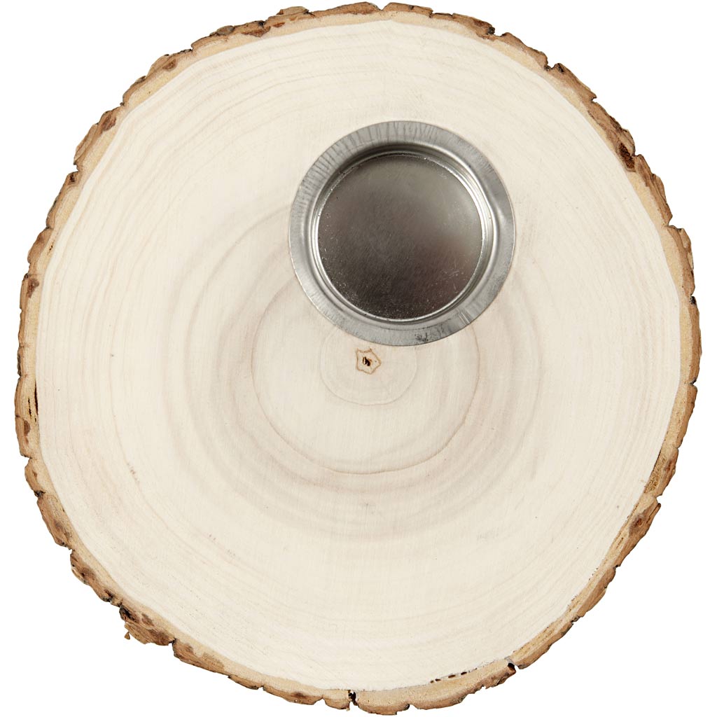 Teelichthalter, D 14-16 cm, Dicke 19 mm - 1 Stk