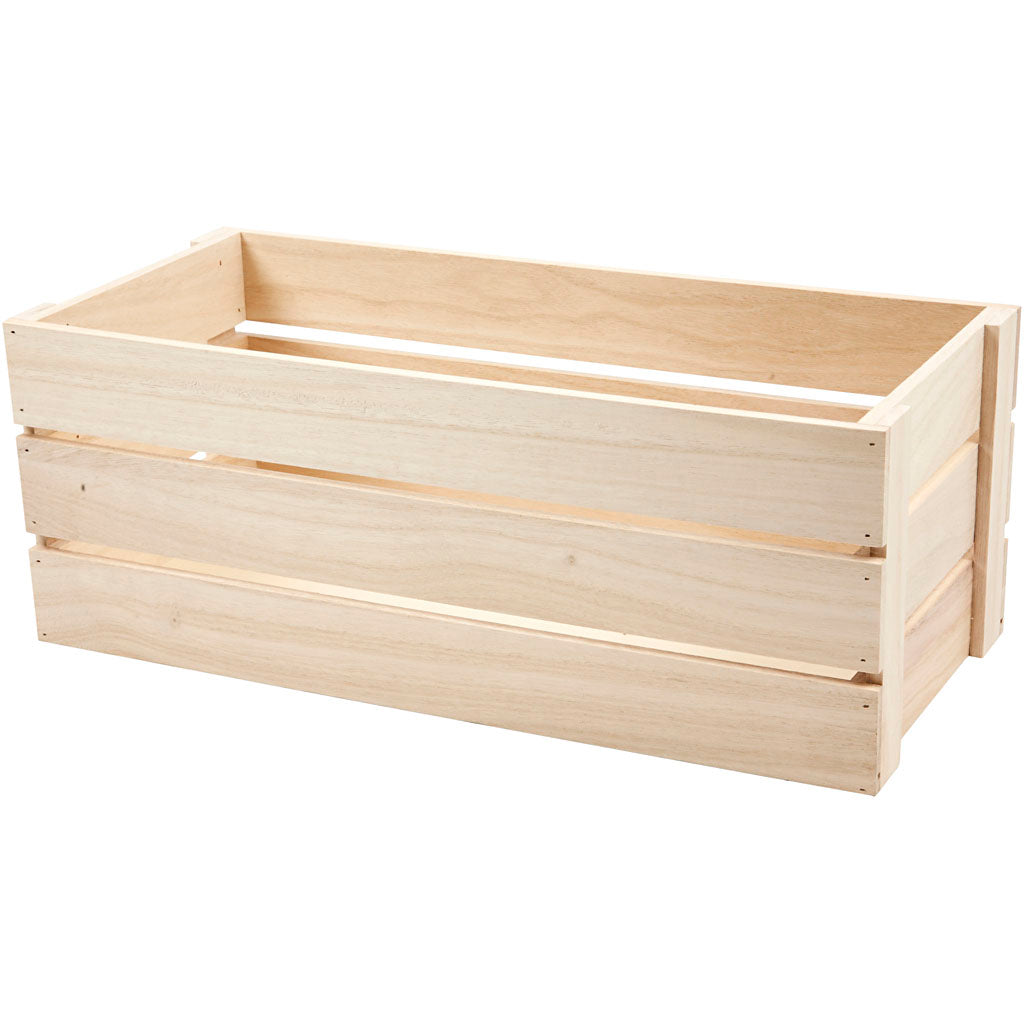 Apple Box, size 45x20 cm, H: 17 cm, paulownia
