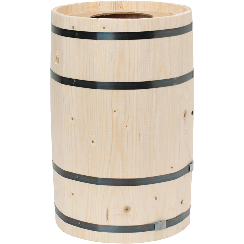 Carnival Barrel, pine, H: 50 cm