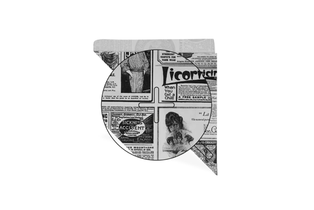 Spitztüten fettbeständiges Papier 'Zeitung' 240x340mm - 1.000 Stück