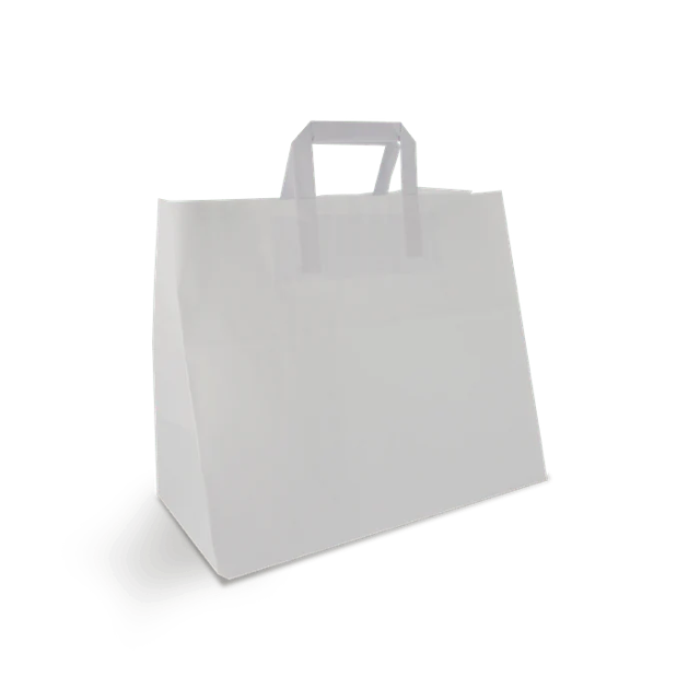Carrier Bags Paper 320x170x270 mm White