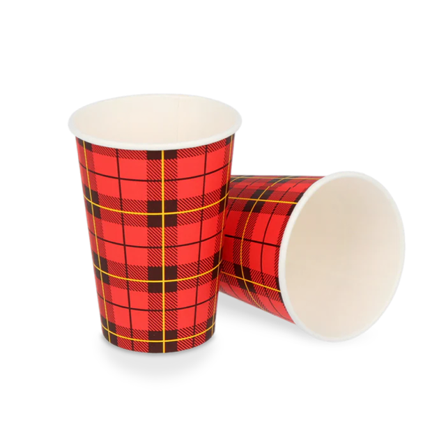 Kaffeetasse 180cc 7.5oz Ø70mm Tartan scotty - 2.500 Stück