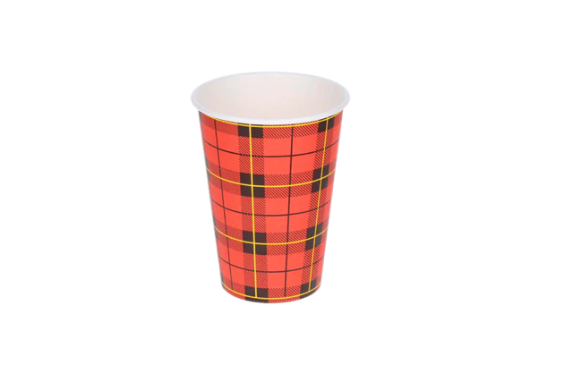 Coffee Cup 180cc 7.5oz Ø70 mm Tartan scotty
