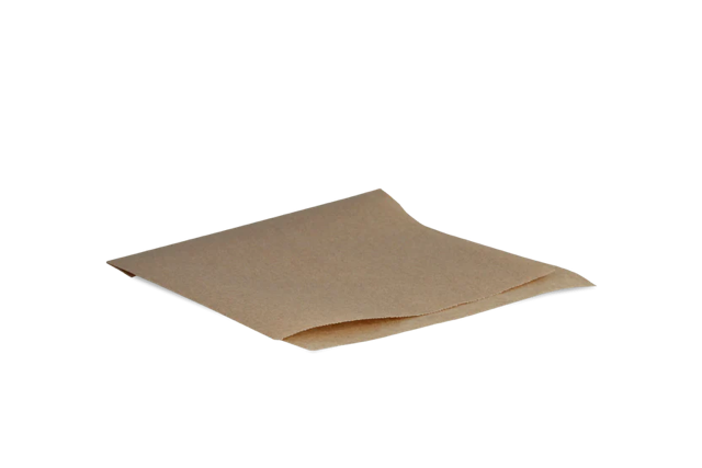 Hamburger Tüte 160x160mm kraft fettbeständiges Papier - 2.000 Stück