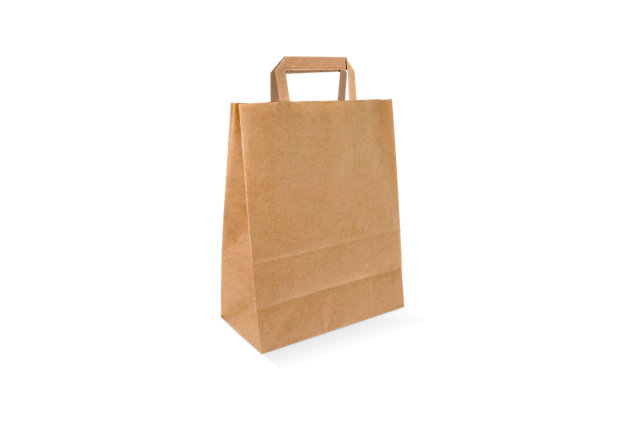 Carrier Bags Paper 220x100x280 mm Brown