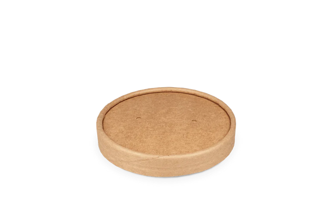 Lid kraft soup cup 450ml Ø98 mm