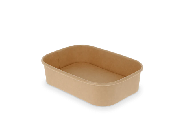 Cardboard container 121x41x173 mm 500ml Kraft