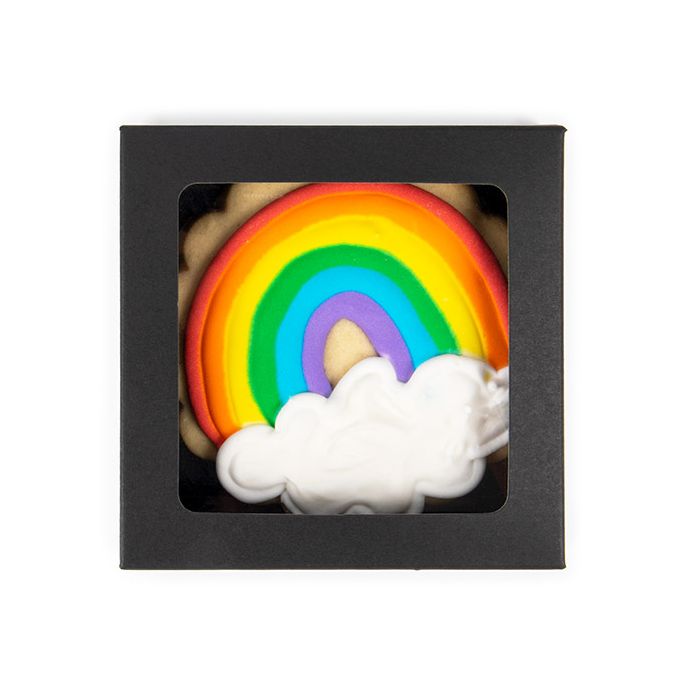 Pappschachteln mit Fenster 105x22x105mm | Schwarz - 25 Stk