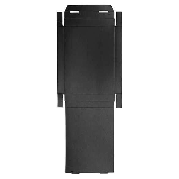Pappschachteln Mattschwarz 114x16x152mm - 25 Stk