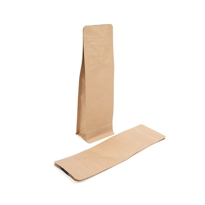 Blockbottom Coffee Bag Kraft 79x60x260mm