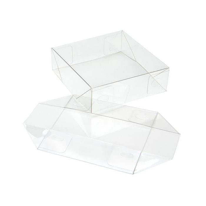 Lid Foldable and crystal Clear 81x25x84mm